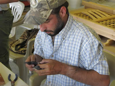 Ethan Banding one of the Martins