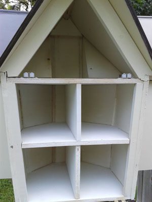 These are pictures taken of my new Purple Martin house.  August 2014
