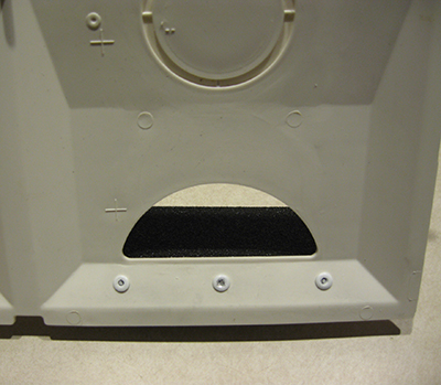 S&amp;K crescent porch, inside view