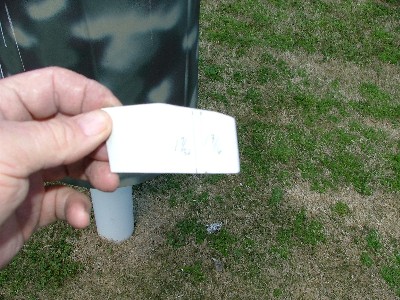 This is one way tomake a taper gaouge to check entrance clearance.  cut a piece of ridgid material, plastic in this case, on a taper and sand smooth and use a caliper to mark the desired dimension.