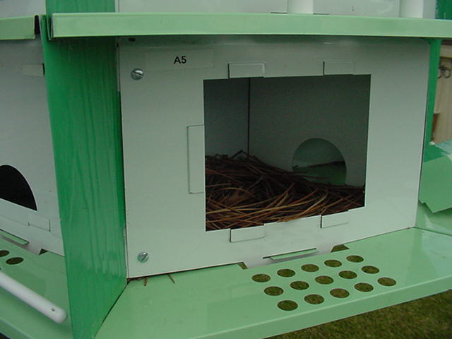 picture with inspection plate removed showing double size rooms