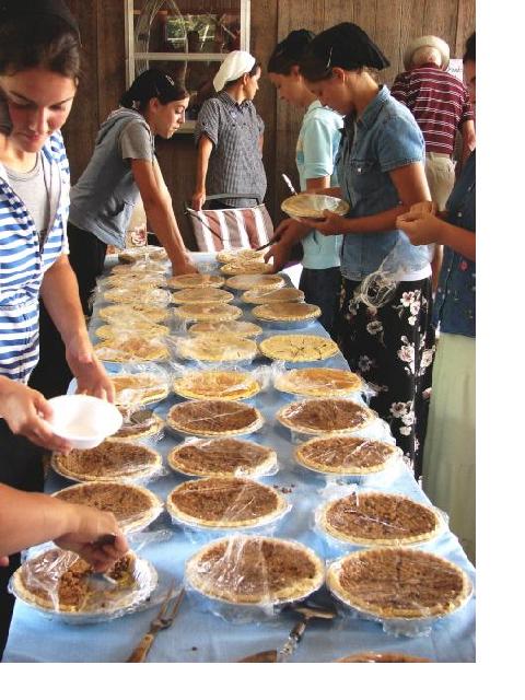 Homemade pies are a treat at MartinFest
<br />-Photo by Ora Stoll