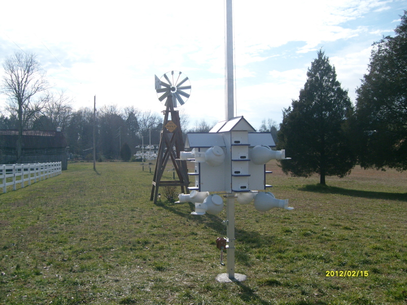 This is a picture of my T 14 bird house